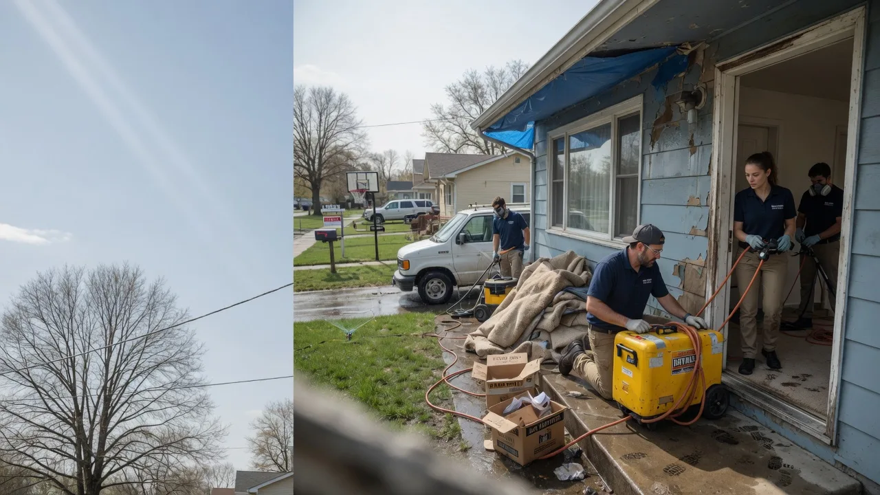 Basement Flood Cleanup in Chesterland, OH near me